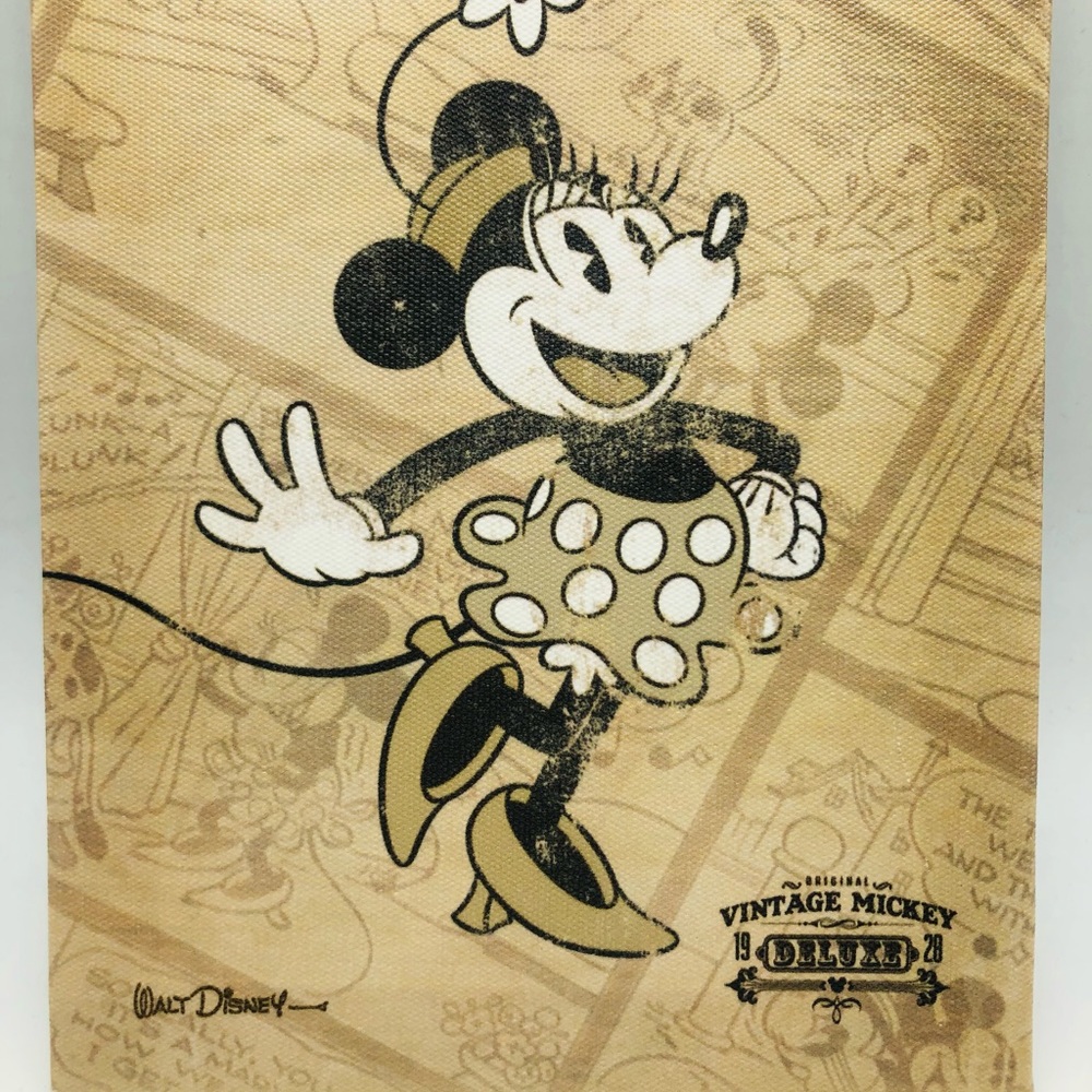 Walt Disney Original Vintage Mickey Deluxe Artissimo Wall Art 7x9”